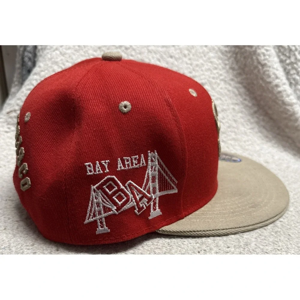 Vintage San Francisco 49ers‎ Embroidered Bay Area Premium Snapback Hat *RARE*